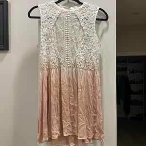 Gimmicks Dip-Dyed Open Back Tank Top